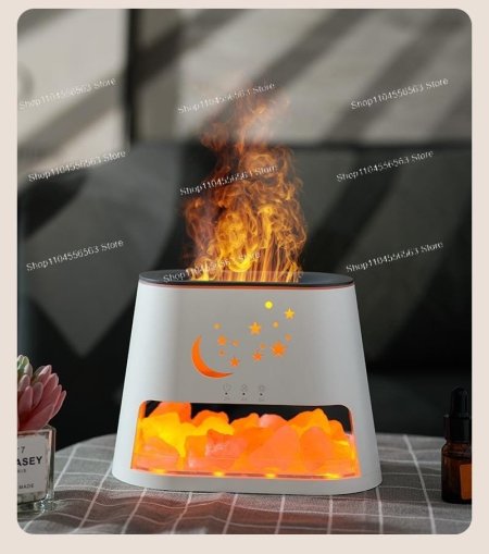 مبخرة حجر ملح طويلة